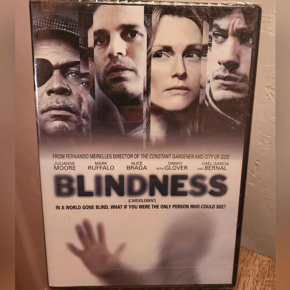 🌟3 for30🌟 Blindness - 2008 DVD bilingual SEALED Julianne Moore, Mark Ruffalo